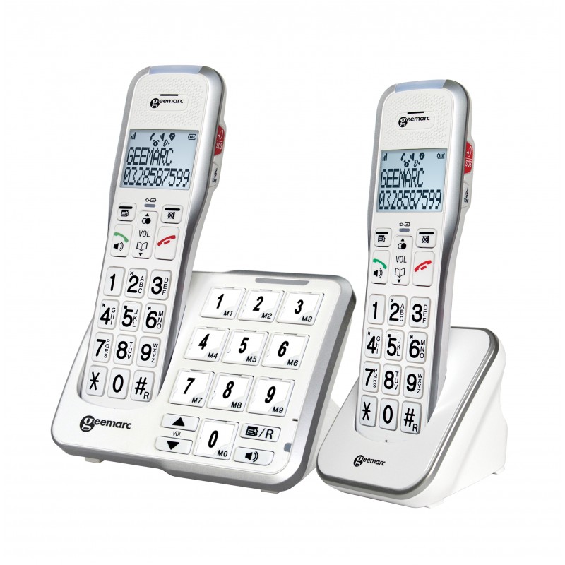 Geemarc TWIN DECT595 子母無線擴音電話